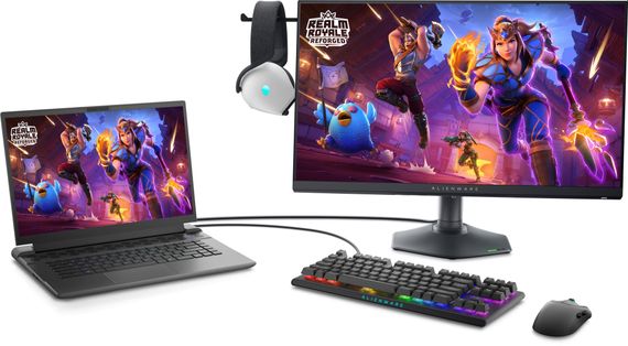 Монітор Dell  27' AW2724HF (210-BHTM) | Зображення 1