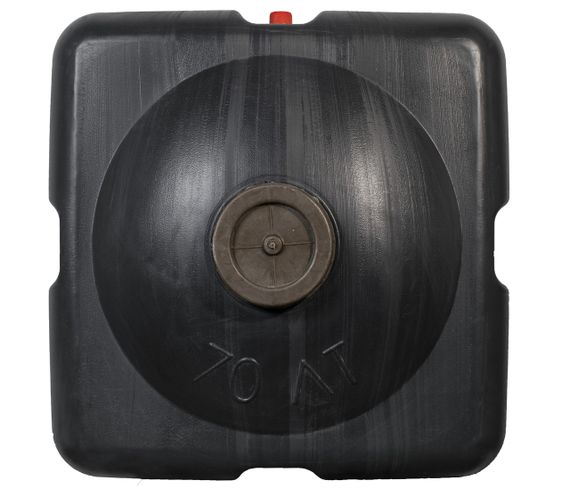 Емкость бак 70 для летнего душа пластиковый  плоский дачный