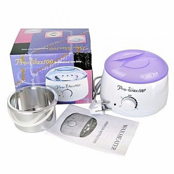 Воскоплав баночний Pro Wax 100 для депіляції нагрівач для гарячого воску з терморегулятором | Зображення 4