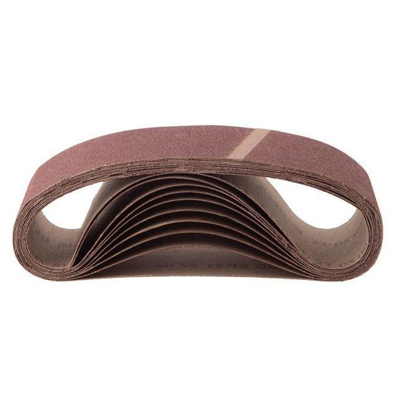 Стрічка шліфувальна 75*533 мм, К120, 10 од. INTERTOOL BT-0412 | Зображення 1