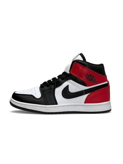 Женские кроссовки N-ik-e Air Jordan 1 Retro HD White Black Red , Вьетнам , весна/лето/осень 37 | Зображення 2