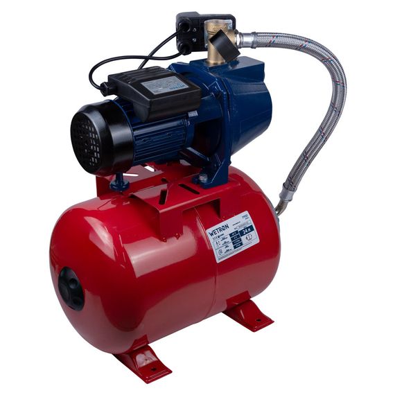 Насосна станція Wetron 0.75кВт Hmax 45м Qmax 55л/хв 775042/24 | Зображення 2