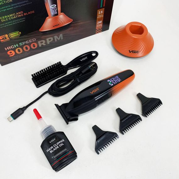 Набір для стрижки волосся на акумуляторі, Професійна бритва-машинка для стрижки волосся HS-83 | Зображення 7