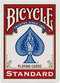 Игральные карты Bicycle Standard Playing Cards Красные