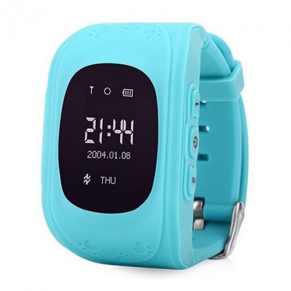 Дитячий годинник Smart Baby Watch з GPS трекером Блакитний
