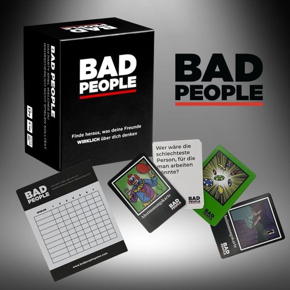 Настільна гра для дорослих "Що про вас думають інші?" німецька версія до 10 гравців гумористична гра 17+ для вечірок компанії | Зображення 1