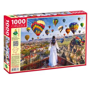 Пазл класичний "Гарна дівчина" 83613, 1000 елементів