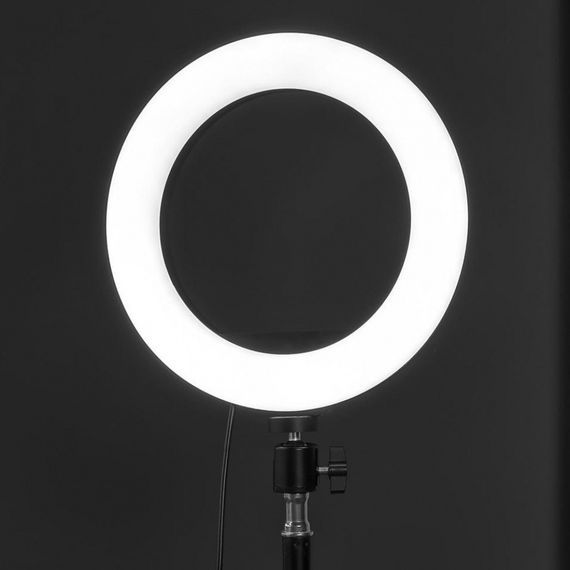 Кільцева світлодіодна LED лампа M20 8" 20cm | Зображення 5