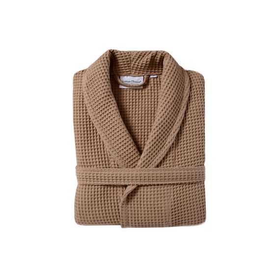 Халат Lotus Home 11056 Туреччина З  Бавовна Капучіно