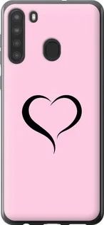 Чохол для Samsung Galaxy A21 з силікону FCh_083255