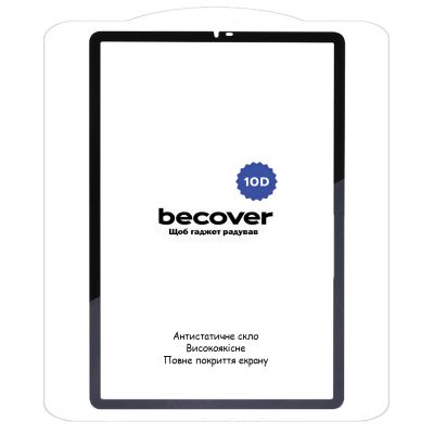 Стекло защитное BeCover 10D Samsung Galaxy Tab A11 SM-X133/X135 8.7&quot; Black (713934) | Зображення 1