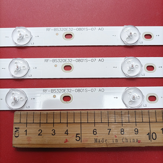 LED підсвітка TV 32" RF-BS320E32-0801S-07 A0 HV320FHB-N00 T100 LED-DH3225BH 32DH3225 3шт. | Зображення 3