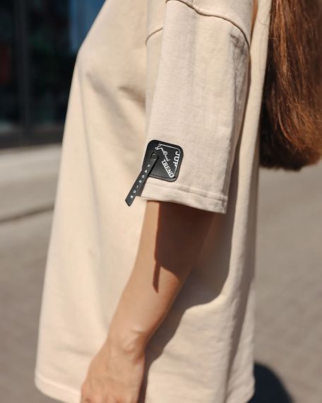 Комплект жіночий (футболка+шорти-бермуди) Носи своє 52 Бежевий (p-14600-165332) | Зображення 6