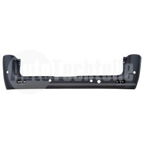 Бампер задний Citroen Jumpy / Fiat Scudo / Peugeot Expert 07-16 (чёрный, под парктроники), AutoTechteile, 505