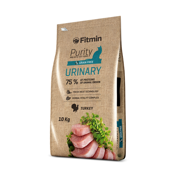 Fitmin cat Purity Urinary (профілактика хвороб сечовивідної системи з індичкою), 10 кг