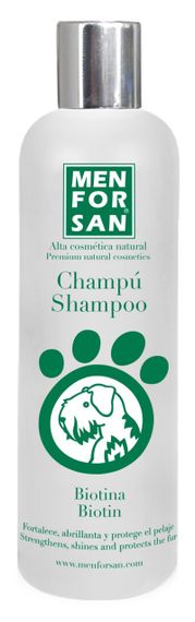 Menforsan Biotin Shampoo шампунь для собак із біотином, 300 мл
