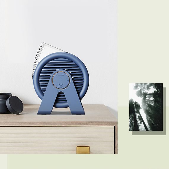 Настільний вентилятор F7-B Snail 2200mAh Blue | Зображення 2