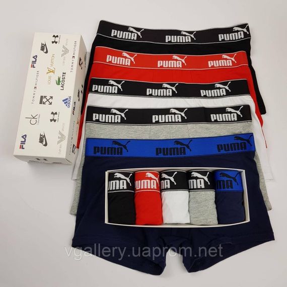 Подарочный набор мужского белья Puma Sport в коробке - цена поштучно  - размер L | Зображення 2