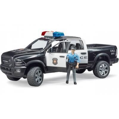 Спецтехника Bruder полицейский пикап Wrangler с полицейским (02505) | Зображення 1