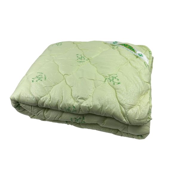 Ковдра двоспальна закрита Arda Bamboo 20349 175х215 см салатова