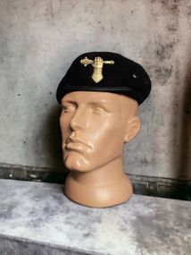 Берет ЗСУ танкових армій крапля чорний XL/ 59-60