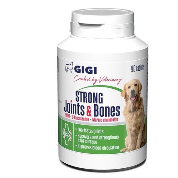 Витамины для суставов у собак GiGi Strong Joints & Bones, 90 табл