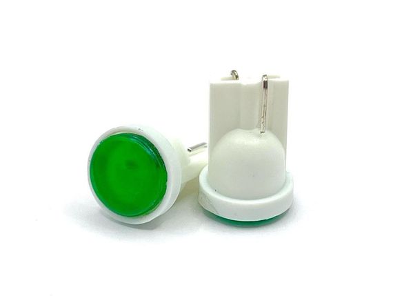 Светодиодная лампа AllLight T10  1 диод COB W2,1x9,5d 12V GREEN | Зображення 2