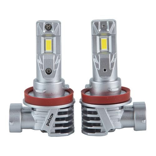 Лампи PULSO M6-H8/Н9/Н11/Н16/LED-chips 7535/9-18v/2x28w/6000Lm/6500K | Зображення 2