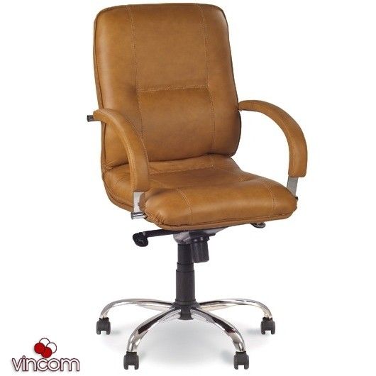 Кресло Новый Стиль Star steel LB chrome (кожа Люкс LE) | Зображення 6