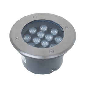 Светильник грунтовый врезной LED 12W IP67 CW (LG-24)
