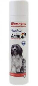 Шампунь антипаразитарний AnimAll VetLine для котів та собак 250 мл.  250 мл