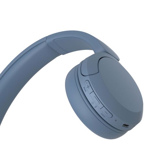 Навушники Sony  On-ear WH-CH520 BT 5.2, SBC, AAC, Wireless, Mic, Синій (WHCH520L.CE7) | Зображення 5