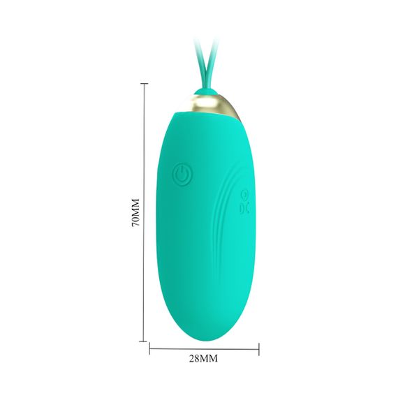 Віброяйце серії Pretty Love - Jenny Dream chaser 1 Green, BI-014362W-9A4 Sex Aura | Зображення 4