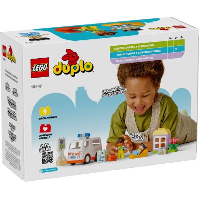 Конструктор LEGO DUPLO Town Швидка допомога та водій (10447) | Зображення 4