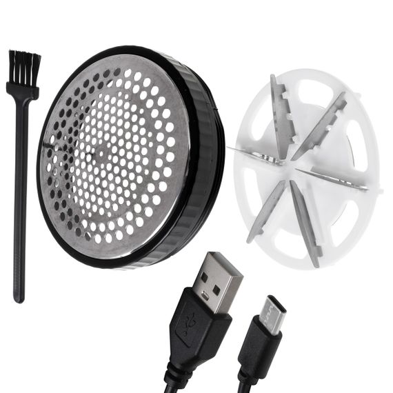 Машинка для удаления катышков Adler AD 9617 черная аккумуляторная с LCD дисплеем | Зображення 5