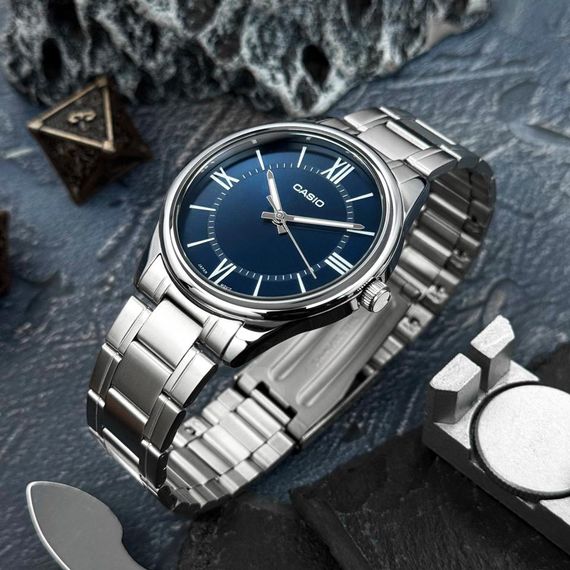 Чоловічий годинник Casio MTP-V005D-2B5 | Зображення 1