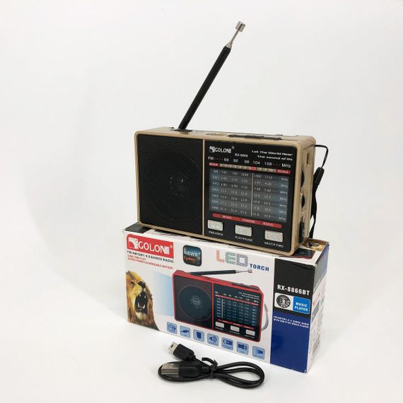 Фм радиоприемник от сети 220в GOLON, Классические радиоприемники на батарейках, Мини радио JI-59 | Зображення 4