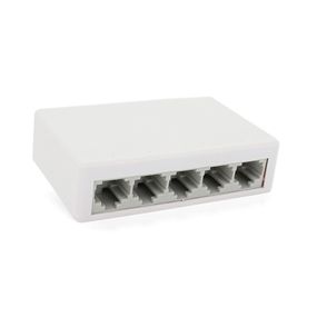 Коммутатор JY 5005S 5 портов Ethernet 10/100 Мбит/с. DC 5. БП 5V в комплекте
