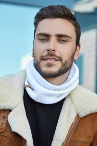 Шарф-хомут «Реал»  белый
