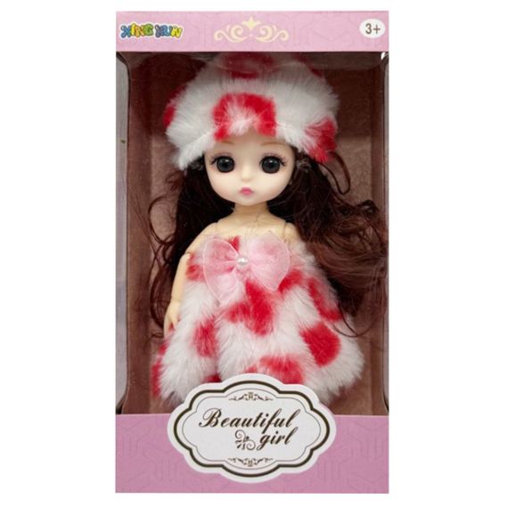 Детская игровая кукла 1361-10 шарнирная, размер 15 см