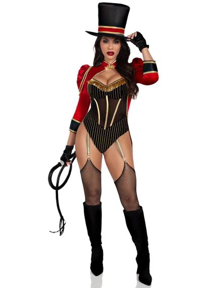 Костюм циркачки Leg Avenue Ravishing Ringmaster Bodysuit M sexstyle | Зображення 3