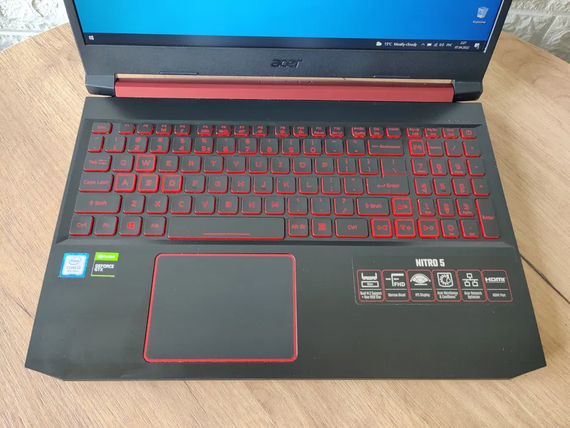 Ноутбук Acer Nitro 5/15.6 /FHD/IPS/i5 9300H/16Gb/SSD256Gb/GTX1650-4Gb | Зображення 2