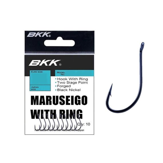 Гачок BKK MARUSEIGO-R Diamond #8 (A-BM-0113) Крючок для рыбалки Рыболовные крючки