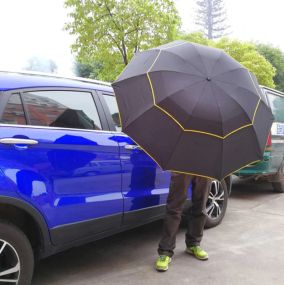 Преміальна автоматична парасоля XXL з антивітровою системою