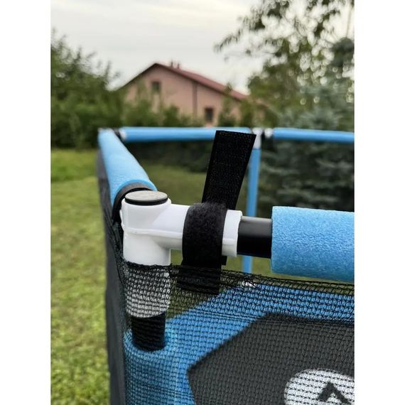 Батут дитячий Atleto 160 см із захисною сіткою для дому та дачі синій 21000156 | Зображення 7