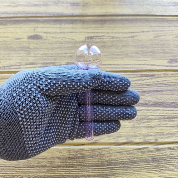 Стеклянная трубка Sphere Oil Pink | Зображення 2