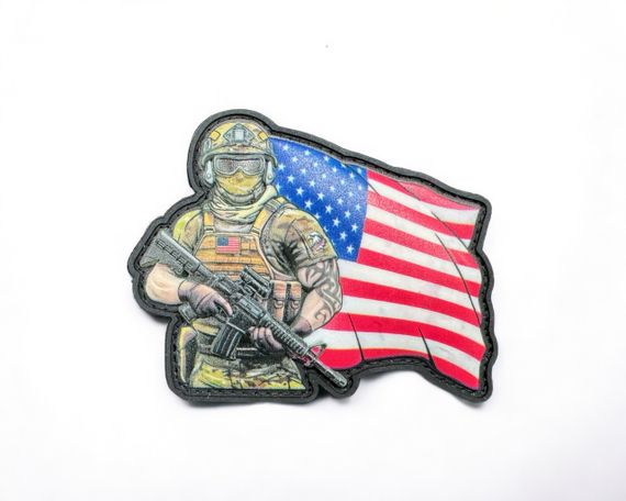 Патч / шеврон Воїн США