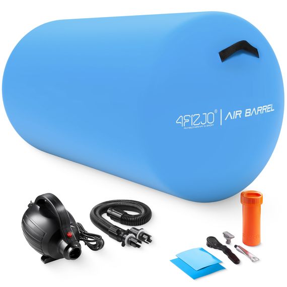 Повітряна бочка для гімнастики 4FIZJO Air Barrel 100 x 75 см Blue (P-5905973403115)