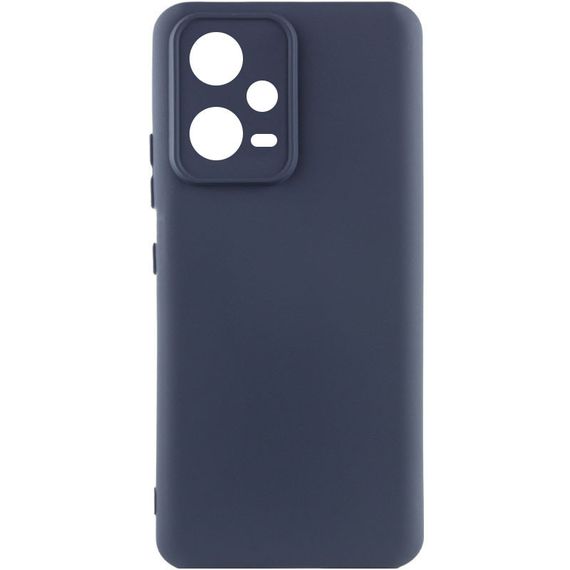 Чехол Silicone Cover Lakshmi Full Camera (A) для Xiaomi Poco X5 5G / Redmi Note 12 5G Full camera, Синий / Midnight Blue