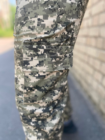 Штани карго піксель камуфляж S M